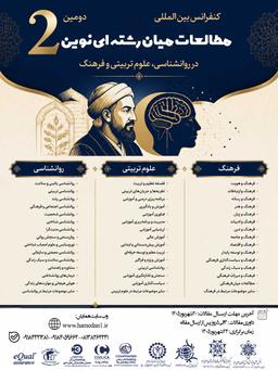 دومین همایش بین المللی مطالعات میان رشته ای نوین در روانشناسی، علوم تربیتی و فرهنگ
